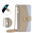 Чохол-книжка для Xiaomi Redmi Note 13 Pro+, Wallet Zipper Pocket, з дзеркалом, м'яти
