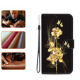 Откидной чехол для Infinix Hot 40i, Wallet, Butterfly rose