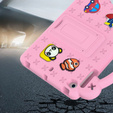 Детский чехол для iPad mini 7.9" 2019/2015/2014/2013/2012 (5/4/3/2/1 gen.), Cute Patterns, с подставкой, розовый