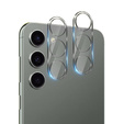 2x закаленное стекло ERBORD для камеры Samsung Galaxy S24, прозрачный
