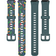 Силиконовый ремешок для Huawei Band 7, Green / Colorful