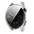 Etui z wbudowanym szkłem do Huawei Watch GT 3 42mm - Silver