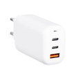 Зарядное устройство Forcell 65W GaN 2x USB C 1x USB A , White