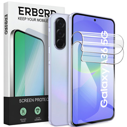 2x Гідрогелева плівка для iPhone 15 Pro Max, ERBORD Hydrogel Foil