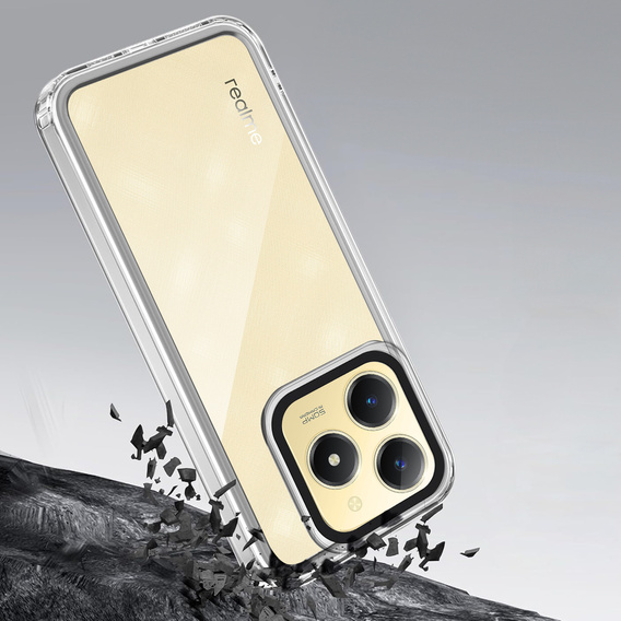 Чoхол до Realme C61, Fusion Hybrid, прозорий