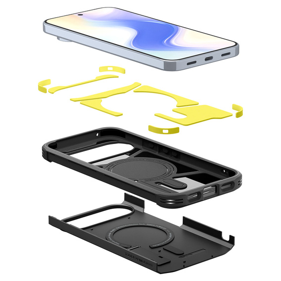 Чохол Spigen Tough Armor MagSafe для Google Pixel 10 Pro XL, чорний