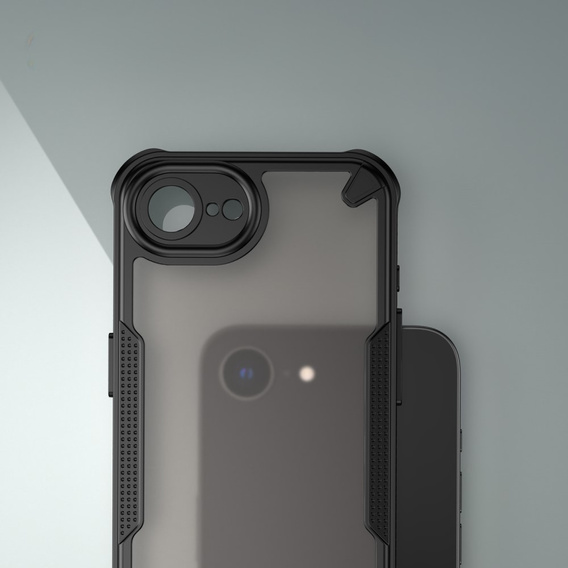 Чехол до Iphone 16E, Armor Frosted Case, чёрный