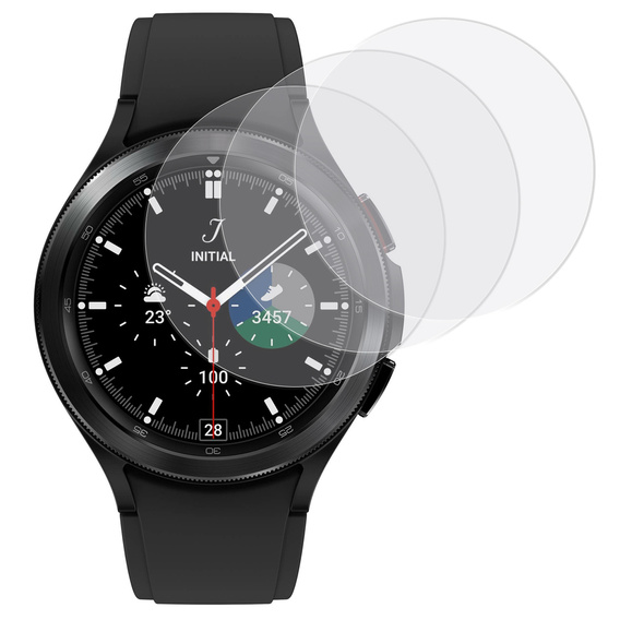 3x Гидрогелевая фольга ERBORD для Samsung Galaxy Watch 4 46mm Classic
