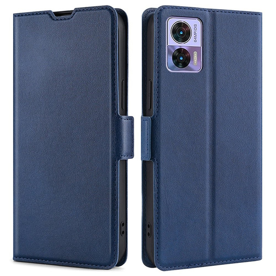 Чохол-книжка для Motorola Edge 30 Neo 5G, Wallet Thin Magnet, темно-синій 