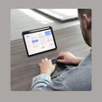 Чохол + клавіатура iPad 10.9 2022, NILLKIN Bumper Pen Slot, чорний