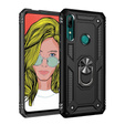 Бронированный Чехол до Huawei P Smart Z, Nox Case Ring, чёрный