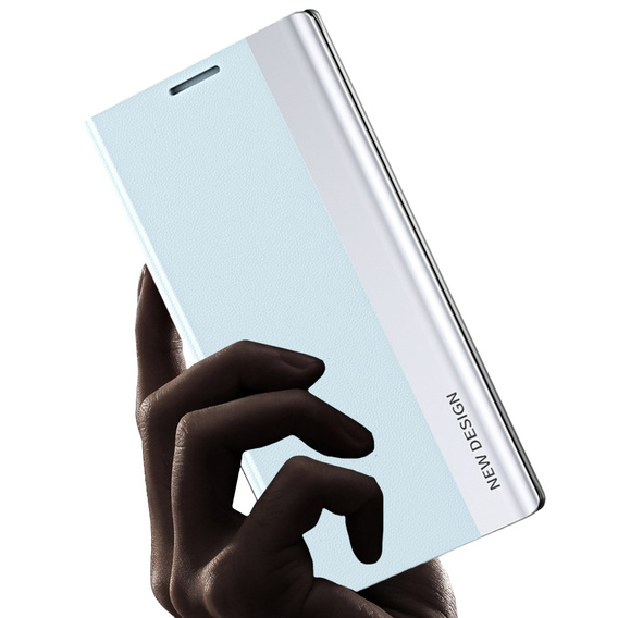 Откидной чехол для Samsung Galaxy M33 5G, Side Magnetic, светло-голубой