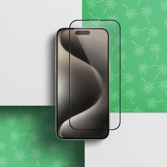 Закаленное стекло 5D Full Glue Smart Palm для iPhone 15 Pro Max