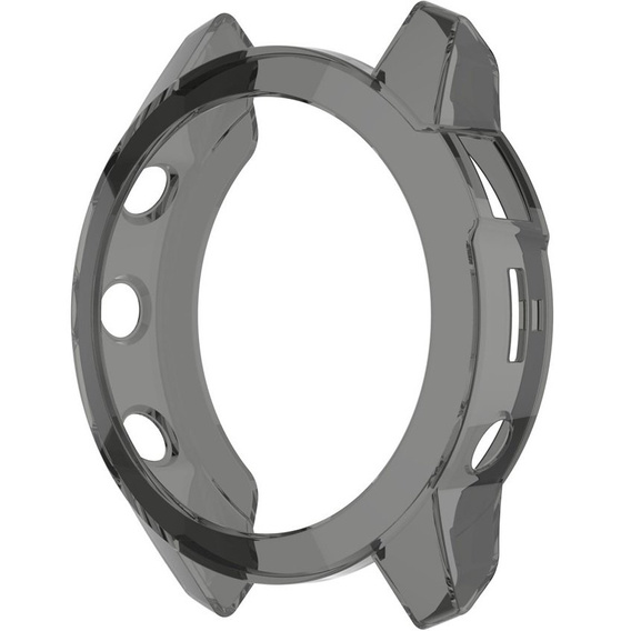 Чехол TPU Frame для Garmin Fenix 7x, Transparent Black