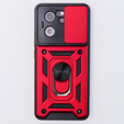 Чехол NOX Camera Slide Xiaomi 13T / 13T Pro, CamShield Slide, красный
