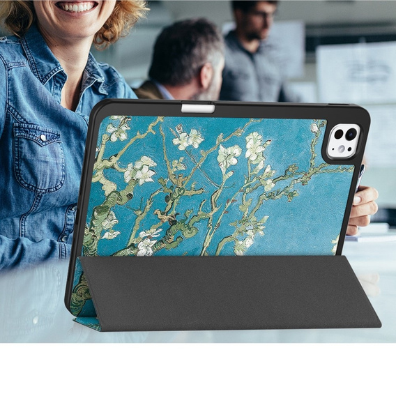 Чехол для iPad Pro 11 2024, Smartcase, sakura