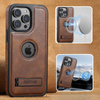 чохол Mujjo Шкіряний до iPhone 15 Pro, MagSafe, Brown