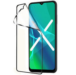 Гибридное керамическое стекло 5D Full Glue для Vivo V21, Black