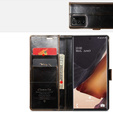 Флип-кейс CASEME для Samsung Galaxy Note 20 Ultra, Waxy Textured, кофе