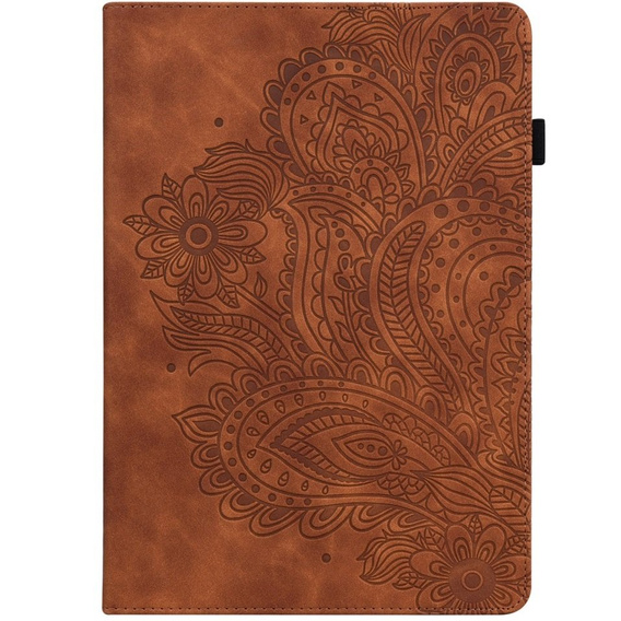 чехол-крышка для Amazon Kindle Paperwhite 5 (2021), flower, синий