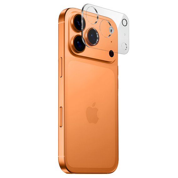 2x закаленное стекло острова камеры ERBORD для iPhone 17 Pro Max