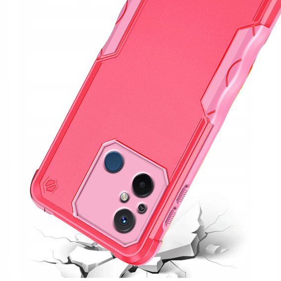 Броньований чохол для Xiaomi Redmi 12C, Dual-Layer, рожевий