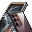 Чoхол Shockproof до Samsung Galaxy S23 Ultra, із захисним екраном, чорний