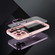 Чехол для iPhone 15 Pro Max, ERBORD Impact Guard, розовый