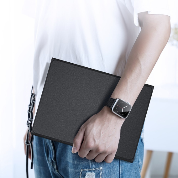 Чохол + клавіатура Apple iPad Pro 13" 7 gen. 2024, Dux Ducis TouchPad Leather Pen Slot, чорний