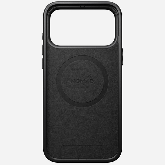 Чехол Nomad для iPhone 17 Pro Max, современный кожаный чехол, черный