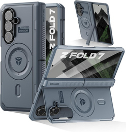 Магнитный бронированный чехол Dexnor с двойным основанием для Samsung Galaxy Z Fold7