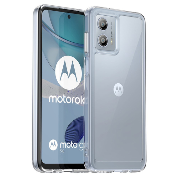 Чoхол до Motorola Moto G53 5G, Fusion Hybrid, прозорий