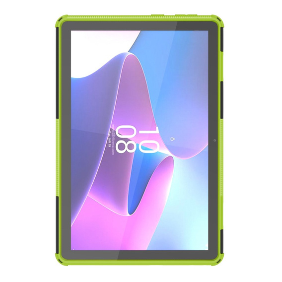 Чохол для Lenovo Tab M10 10.1 Gen 3, Tire Armor, чорний / зелений