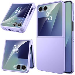 Чехол с закаленным внешним стеклом для экрана Samsung Galaxy Z Flip7