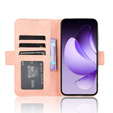 Футляр з клапаном для Oppo Reno 13, Card Slot, рожевий