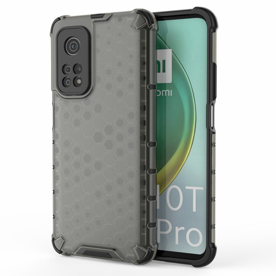 Панцирний чохол Honeycomb для Xiaomi Mi 10T 5G/10T Pro 5G - Smoke Black