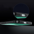 Матовый чехол для Oppo Reno 14, для MagSafe, полупрозрачный черный
