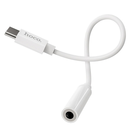 Адаптер AUX USB C до Jack 3,5 мм Hoco LS30