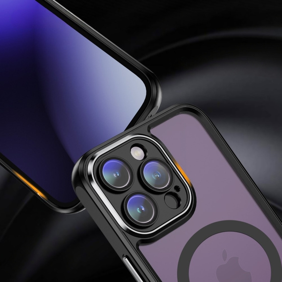Чохол для iPhone 14 Pro Max, ERBORD Impact Guard, MagSafe, чорний