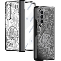 Чохол для Samsung Galaxy Z Fold 4 5G, Mechanical Legend, чорний