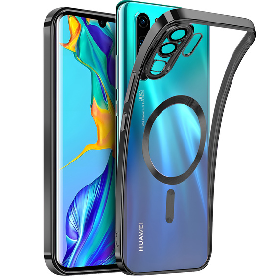 Чoхол до Huawei P30 Pro, MagSafe Hybrid, чорний