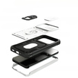 Чехол NOX Camera Slide Samsung Galaxy A54 5G, CamShield Slide, белый / черный