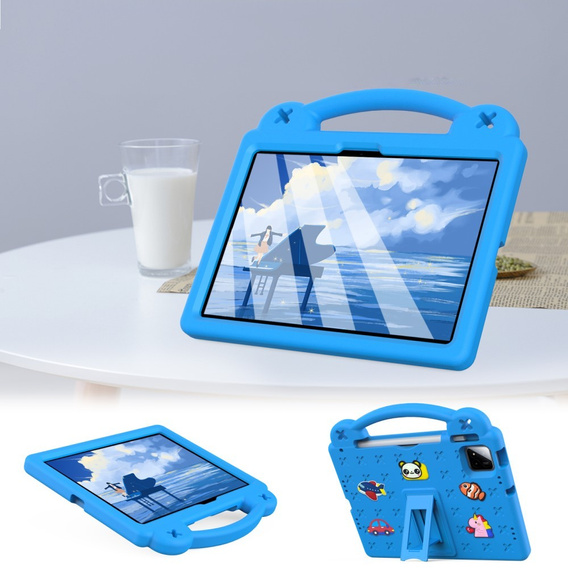 Дитячий чохол для планшета Xiaomi Pad 7 / 7 Pro, Cute Patterns, з підставкою, м'яти