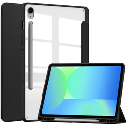 Чехол для Samsung Galaxy Tab S10 FE+ Plus, Smartcase Hybrid, с местом для стилуса, чёрный