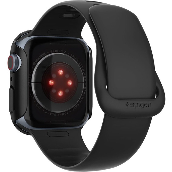 Чохол SPIGEN до Apple Watch 7 45MM, Thin Fit, Black