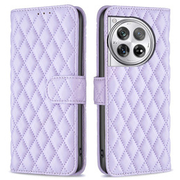 Откидной чехол для OnePlus 12 5G, Wallet, BINFEN COLOR, фиолетовый