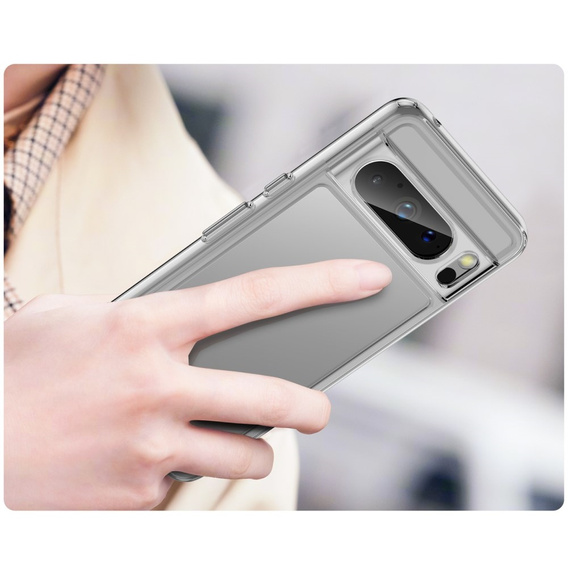 Чехол для Google Pixel 8 Pro, Fusion Hybrid, прозрачный