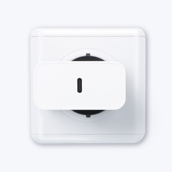 Зарядний пристрій Forcell USB-A / 2x USB-C 3.45A GaN 70W PD QC 4.0, сірий