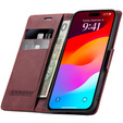 Вінтажний чохол-гаманець ERBORD для iPhone 17 Pro Max