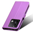 Откидной чехол для Xiaomi Redmi Note 13 5G, Wallet Smart Magnet, фиолетовый
